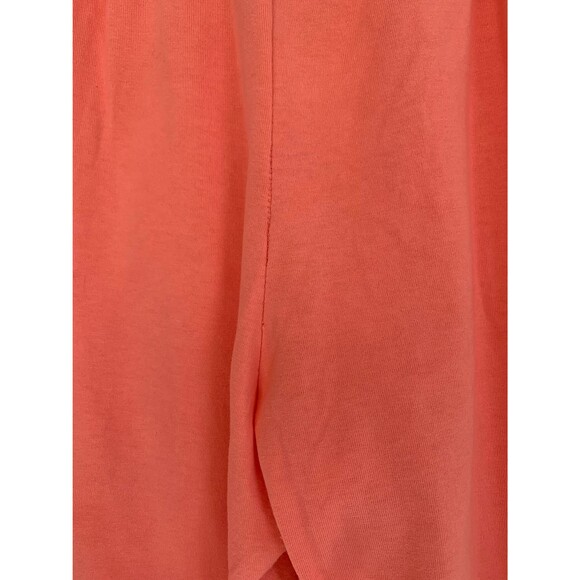 Vintage 80s Orange Peach Pants Vintage S Elastic Waist - Picture 4 of 4